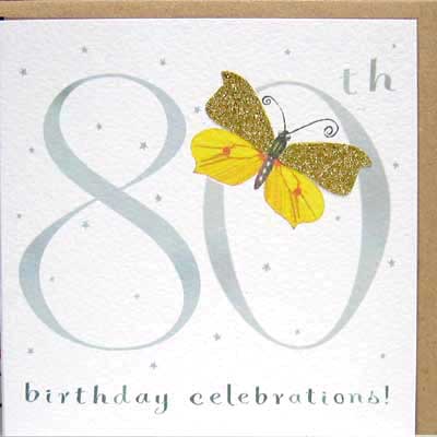 80th birthday celebrations